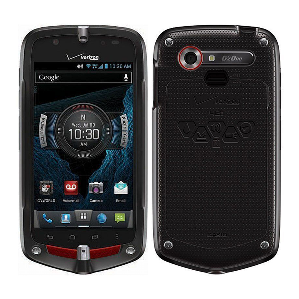 Casio G'zOne Commando C811 4G LTE 16GB RUGGED Verizon Smartphone