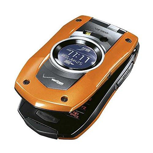 casio indestructible phone with football helmet Verizon Casio GzOne Boulder No Contract Rugged Phone Orange