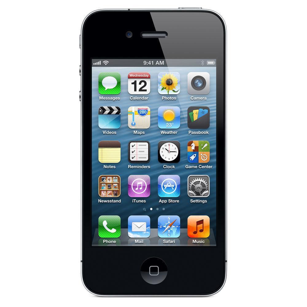 Apple iPhone 4S 16GB GSM Factory Unlocked WiFi iOS Smartphone