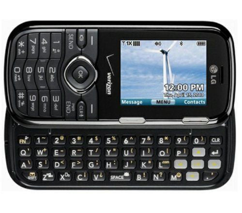 New LG Cosmos VN250 Verizon Black Basic Cellular Phone Bluetooth