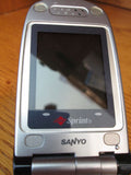 Sanyo PM 8200 Sprint  Camera  Speakerphone Blue Very Good Plus - Beast Communications LLC