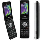 New 4G LTE LG Exalt VN220 Verizon Flip Basic Cellular Cell Phone Page Plus - Beast Communications LLC