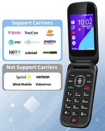 ClearCall Flip senior flip phone