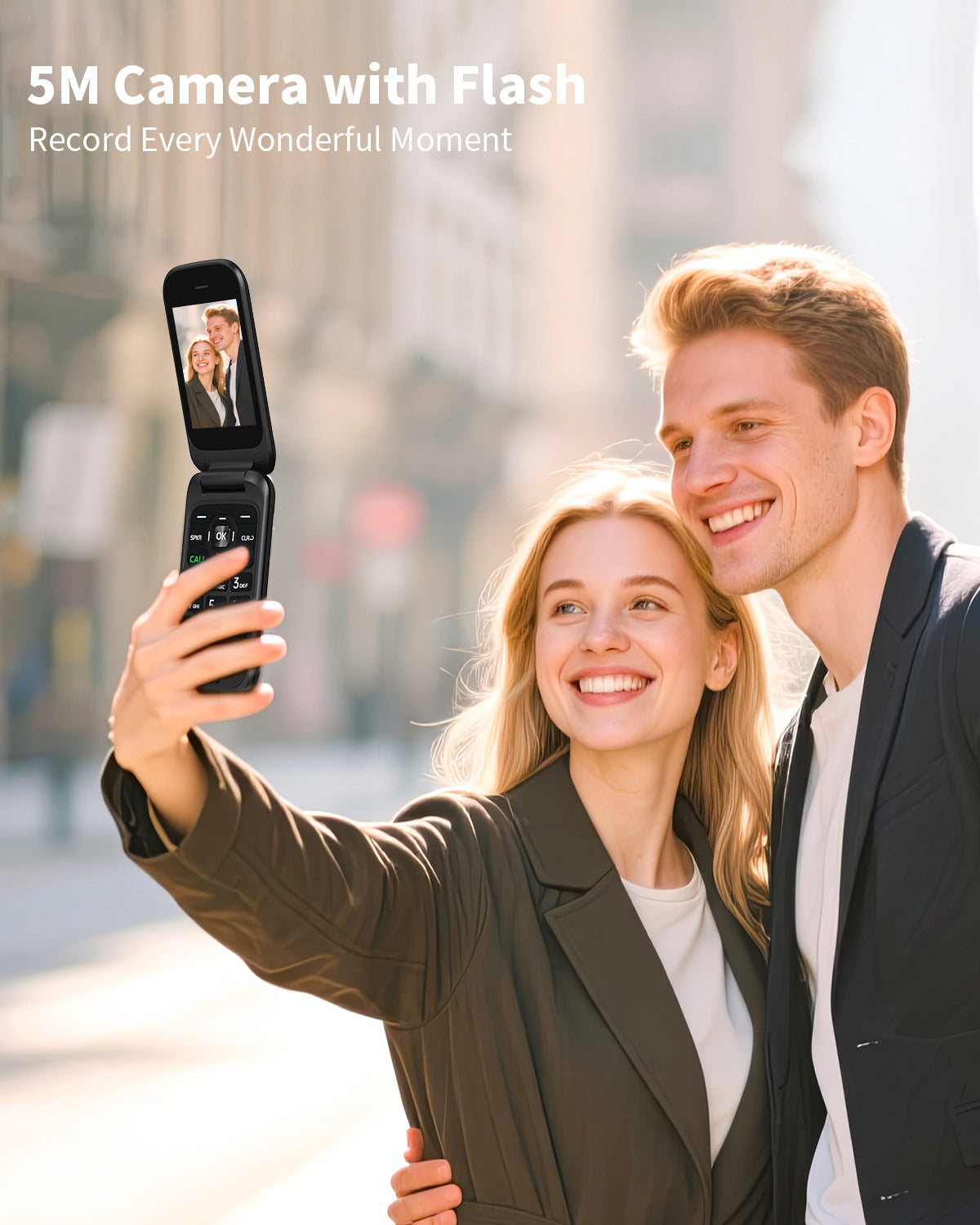 ClearCall Flip senior flip phone