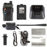 Baofeng UV-5R Two way Radio 5W VHF UHF FM Transceiver Ham Walkie Talkie