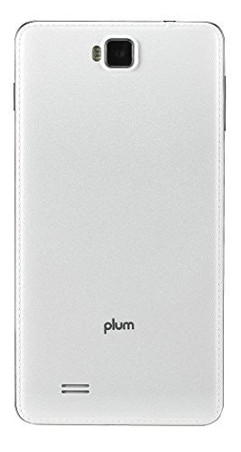 Plum 6" Unlocked Smart Cell Phone Android 4G GSM USA Worldwide QuadCore Dual Camera US Warranty -White - Beast Communications LLC