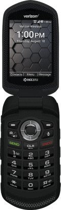 Kyocera E4610 DuraXV Verizon Basic Flip Rugged Cell Phone - Black - 4G