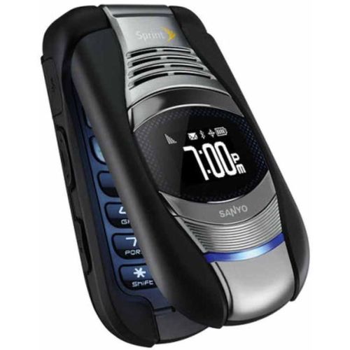 Kyocera E4100 Taho Cell Phone (Sprint) - Military Rugged Flip Basic Phone TING