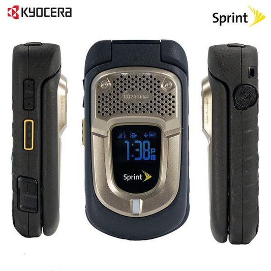Kyocera DuraXT E4277 Black Sprint Cellular Phone Military Rugged TING - Beast Communications LLC