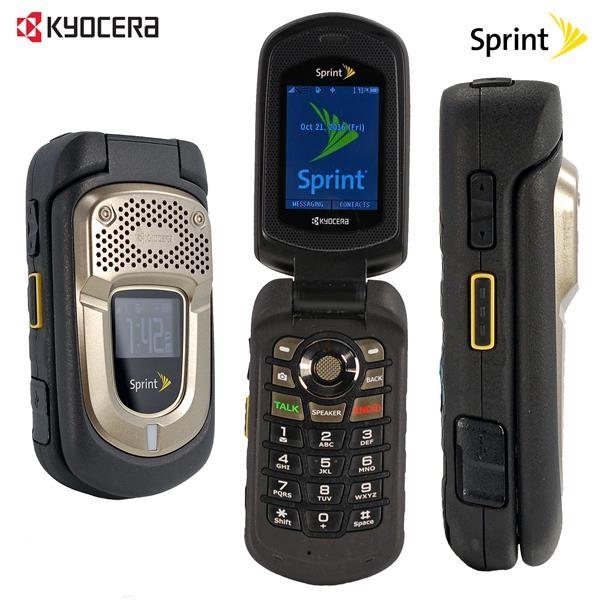 Kyocera DuraXT E4277 Sprint Cellular Phone Military Rugged PTT