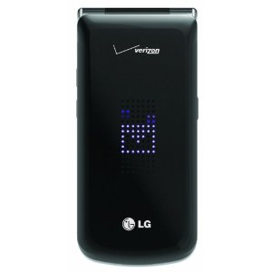 LG Exalt 2 II VN370 - Black Verizon Flip Cellular Cell Phone