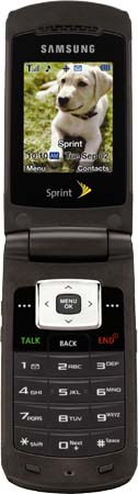 Samsung M320 Sprint  Camera Bluetooth Speakerphone