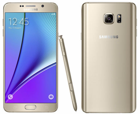 Samsung Galaxy Note 5 SM-N920T (Latest Model) - 32GB - Gold T-mobile Grade C - Beast Communications LLC