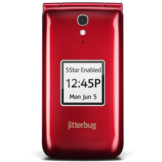 New Jitterbug Flip Easy-to-Use Cell Phone for Seniors GreatCall