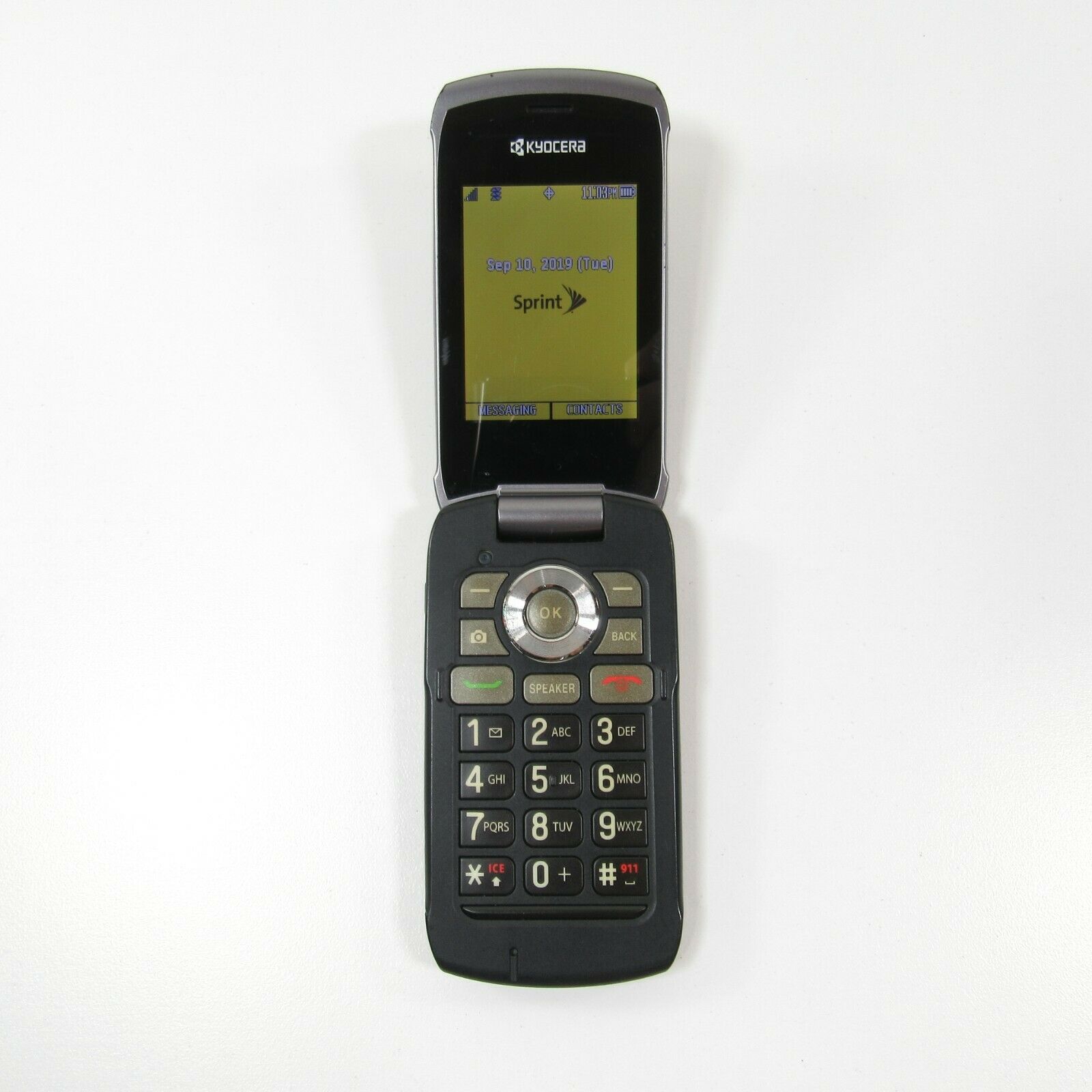 Kyocera Kona S2151 Sprint Cellular Basic Flip Camera Cell Phone - Beast Communications LLC