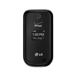 New LG VN170 Revere 3 Verizon Wireless Black Cell Phone Page Plus Basic Flip Phone - Beast Communications LLC