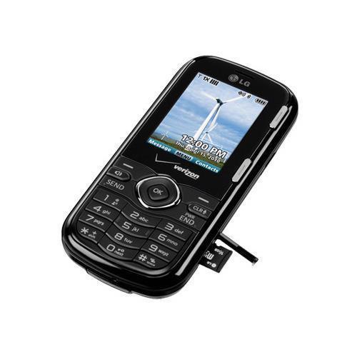 New LG Cosmos VN250 Verizon Black Basic Cellular Phone Bluetooth