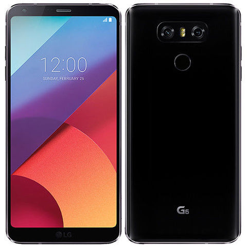 LG G6 H872 32GB BLACK -Smartphone - 32GB T-MOBILE 9/10 - Beast Communications LLC