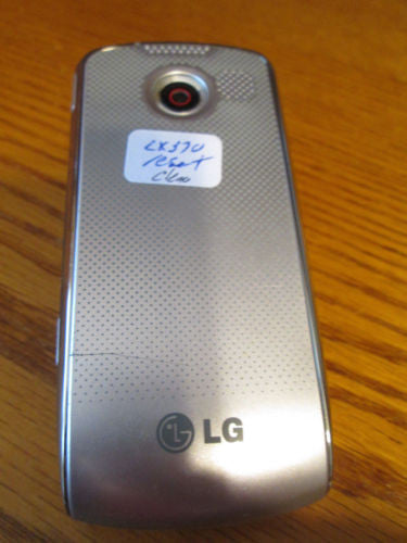 LG LX370  Sprint  2.0 Camera GPS Bluetooth Speakerphone Slider Silver Good - Beast Communications LLC