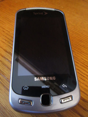 Samsung M900 Moment Sprint Smartphone Camera Touch QWERTY Wi Fi Near Mint - Beast Communications LLC