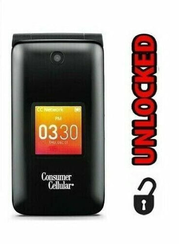 Alcatel Go Flip 4044L Consumer Cellular Unlocked 4G VoLTE GSM Camera Flip Phone