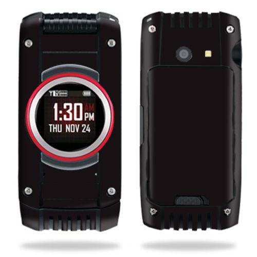 Skin Decal Wrap for Casio G'zOne Ravine 2 C781 B GzOne Solid Black