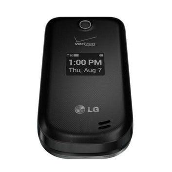 New LG VN170 Revere 3 Verizon Wireless Black Cell Phone Page Plus Basic Flip Phone