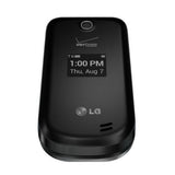 New LG VN170 Revere 3 Verizon Wireless Black Cell Phone Page Plus Basic Flip Phone - Beast Communications LLC