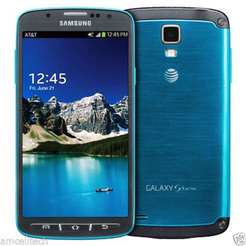 Samsung Galaxy S4 SGH-I537 Active UNLOCKED 16GB Blue Smartphone