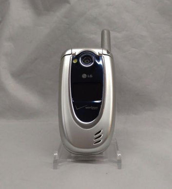 NEW OTHER LG VX5200 SILVER BASIC FLIP PHONE VERIZON WIRELESS + EXTRAS