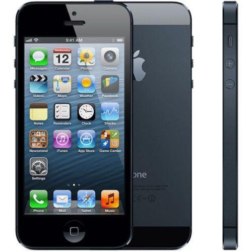 Apple iPhone 5 16GB iOS Verizon Wireless 4G LTE Black Black and White Smartphone - Beast Communications LLC