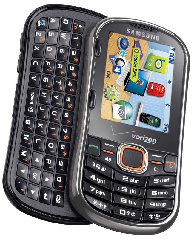 Samsung Intensity U460 II Basic Verizon Slider Phone