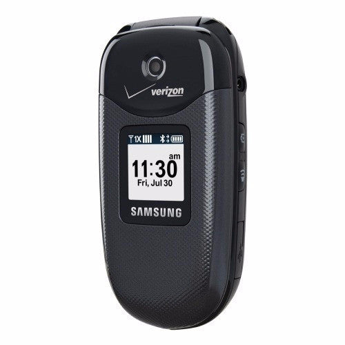 Samsung Gusto SCHU360 Flip Phone Black Verizon or Pageplus