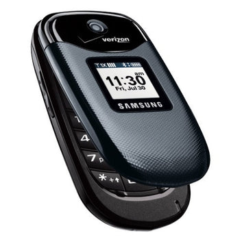 Samsung Gusto SCHU360 Flip Phone Black Verizon or Pageplus