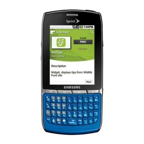 Samsung Replenish M580 Android Blue/Silver - Sprint - Beast Communications LLC