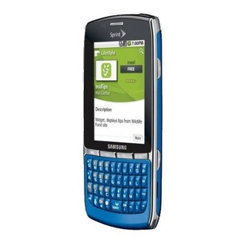Samsung Replenish M580 Android Blue/Silver - Sprint